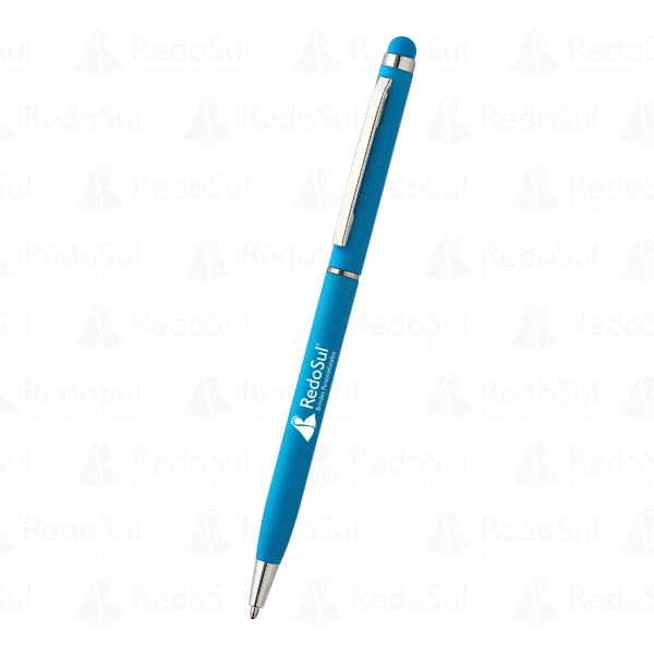 Caneta Metálica Personalizada com touch